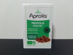Aprolis, Pure 100% Biologische kauw-Propolis, Honing-en-zo.com.jpg